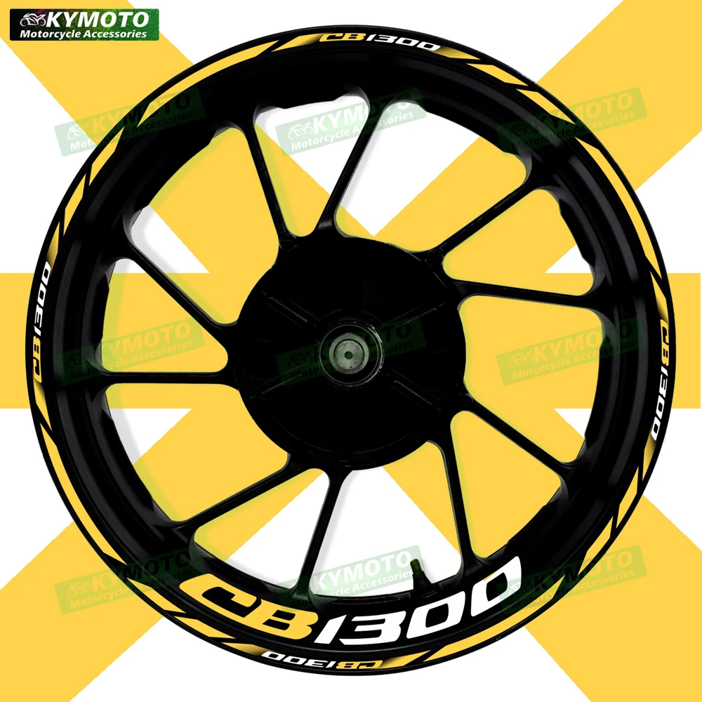 

For HONDA CB1300 CB 1300 motorcycle accessories 17 inch front and rear wheel stickers fairing reflective stickers decoration