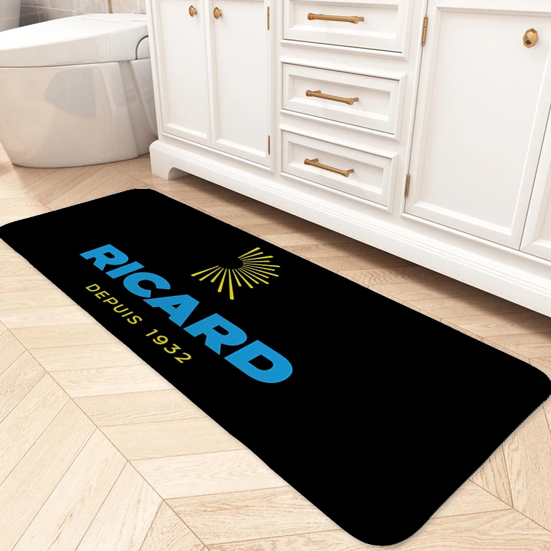 Bathroom Rug D-Ricards Kitchen Floor Mat Custom Doormat Entrance Door Waterproof Bathroom Balcony Hallway Floor Carpet Home