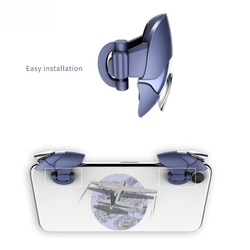 Diseño de tiburón para PUBG, Mando de juegos móvil, mando L1R1, juego para teléfono móvil, tirador, botón disparador