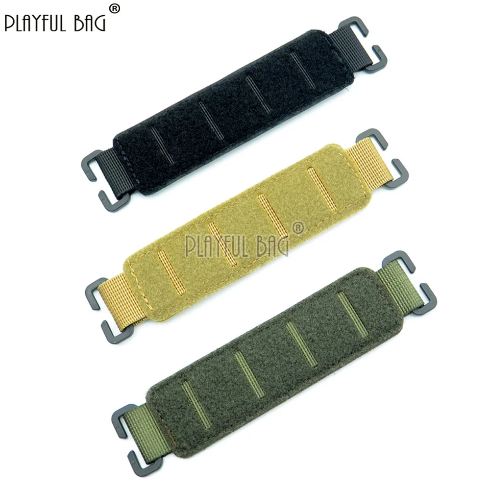 لوحة تصحيح تكتيكية مزدوجة الجوانب - قاعدة حلقة خطاف وظيفية لأنظمة مولي - حامل تحويل شارة تكتيكية QG340S