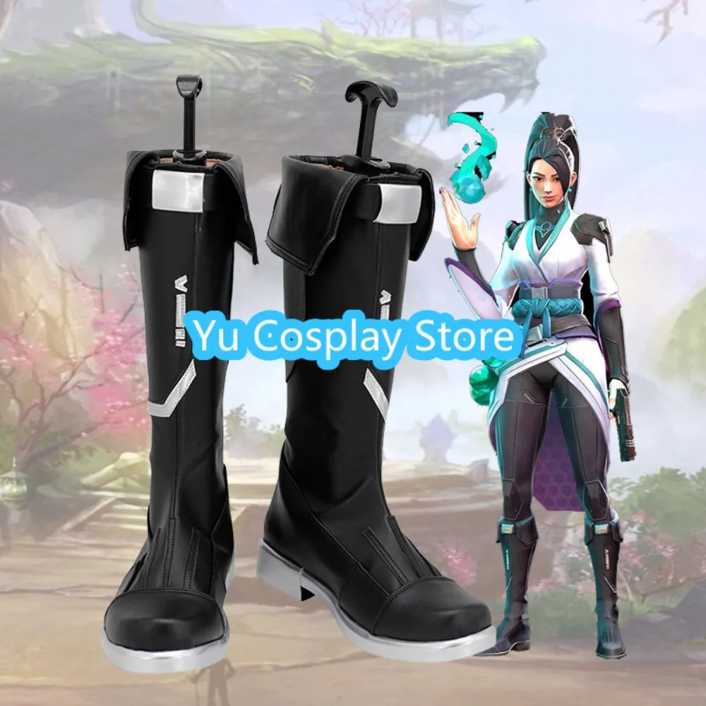 

Yu Косплей Магазин Valorant Sage Обувь для косплея Аниме Обувь для косплея Сапоги Костюмы на Хэллоуин Реквизит