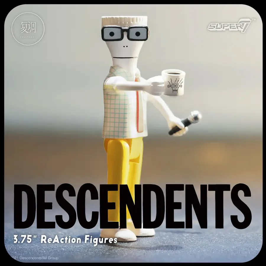 In Stock Super7 Descendents ReAction Figure Toy Collection Gift Boy Doll Halloween Birthday