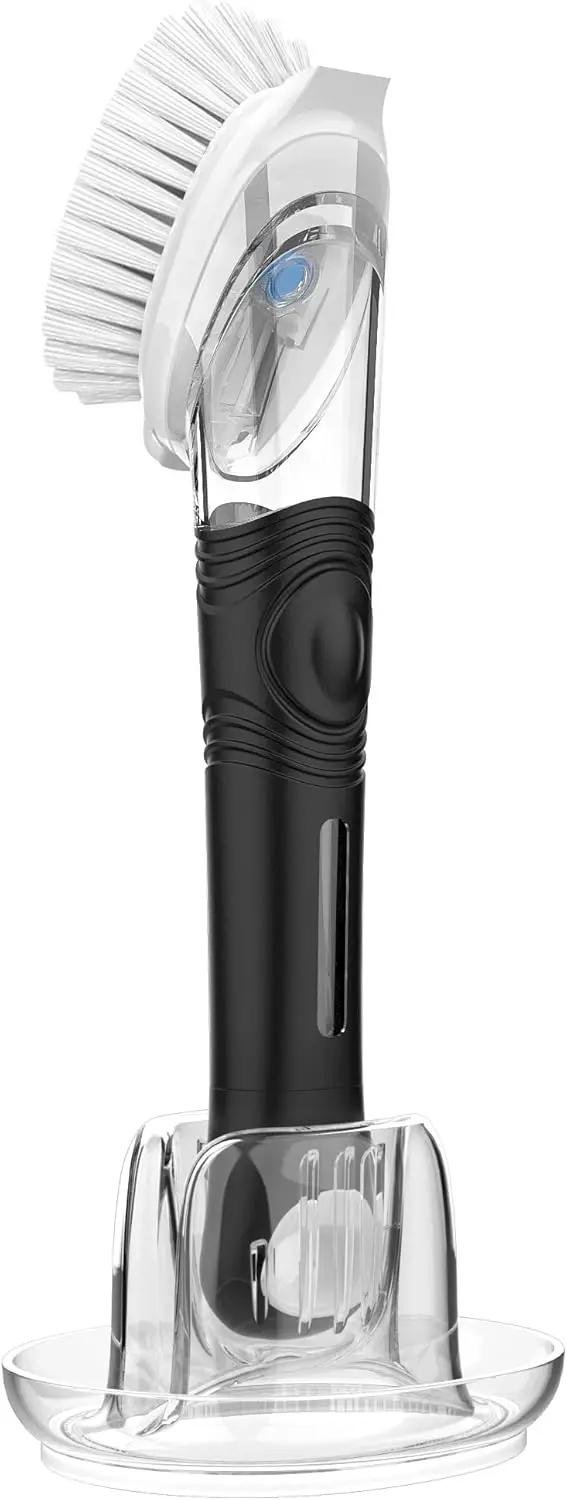 

Набор для хранения кухонных щеток с дозатором для мыла, щетка для мытья посуды с подставкой для чистки кастрюль, сковородок и раковин