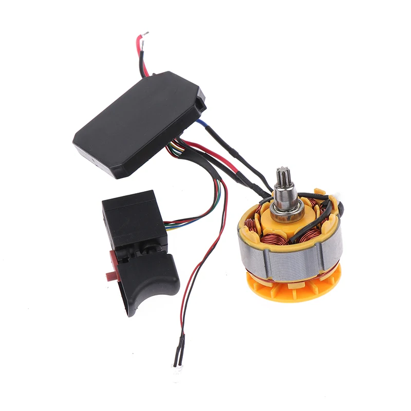 Suitable For Dayi 2106/161/169 Brushless Electric Wrench Drive Sensorless Assembly Angle Grinder Accs Motor Control Board Switch