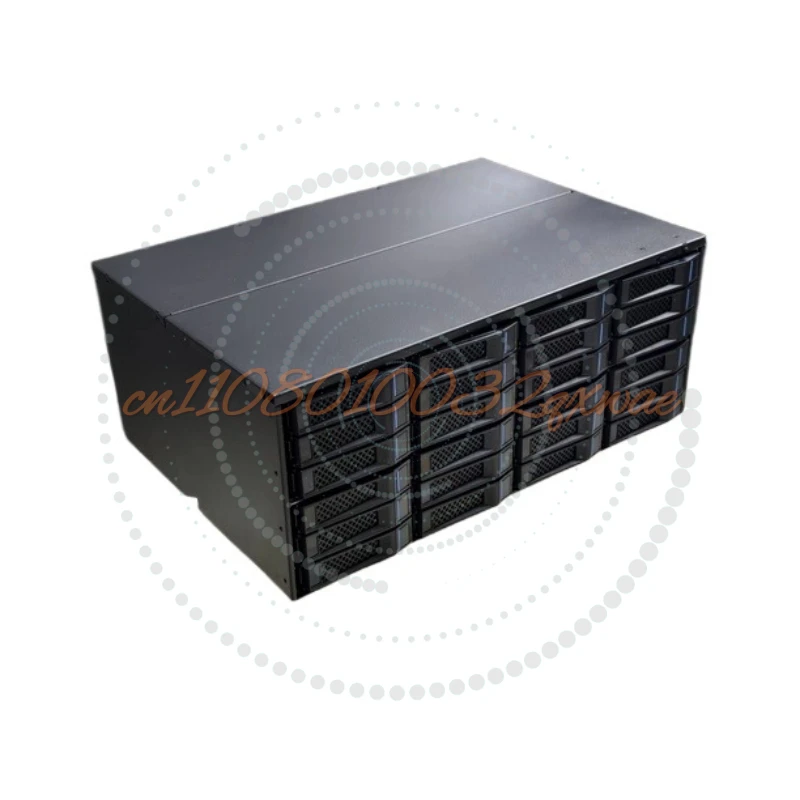 Metal M424 4U Can Cabinet 24 Disk Position 12G High Speed Storage Expansion Cabinet Black Skirt NAS Built-in Power Supply