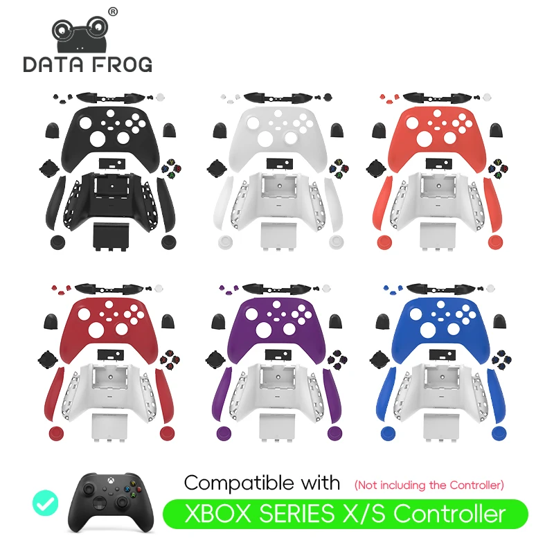 DATA FROG Replacement Housing Full Set Part Cover for Xbox Series S Back Shell Case for Xbox Series X  Cover Accessories