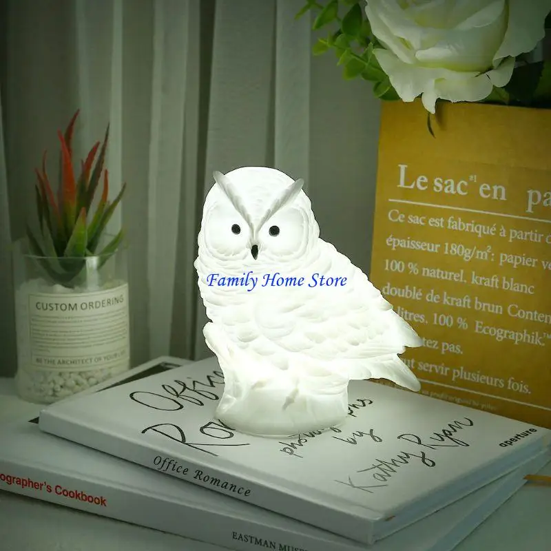 

P0UF Animal Lamp Home Breastfeeding Children Eye for Protection Silicone Bedside Ligh