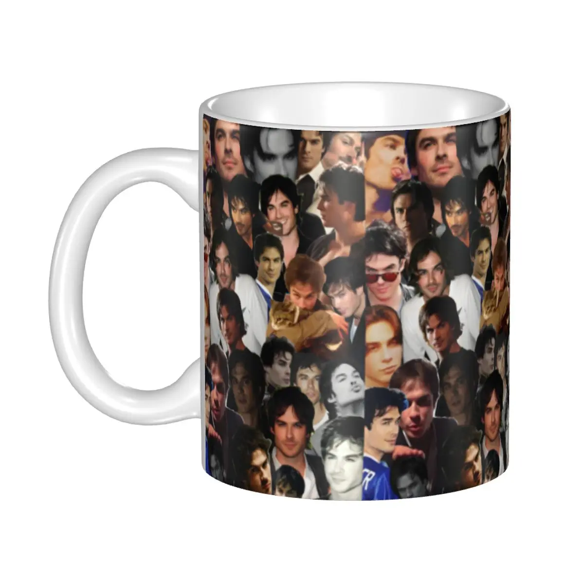 Personalized The Vampire Diaries Mugs DIY Damon Salvatore Ceramic Milk Tea Coffee Cup