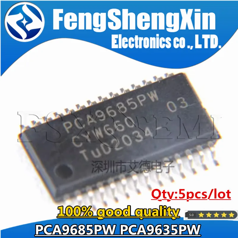 

5 шт. чипы PCA9685PW PCA9635PW TSSOP28