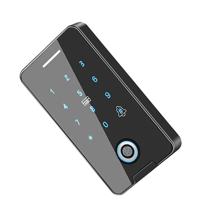 B68C Tuya Fingerprint RFID Access Control System Smart Türschloss Elektronische Tor Öffner Hause Digit Tastatur Biometrische