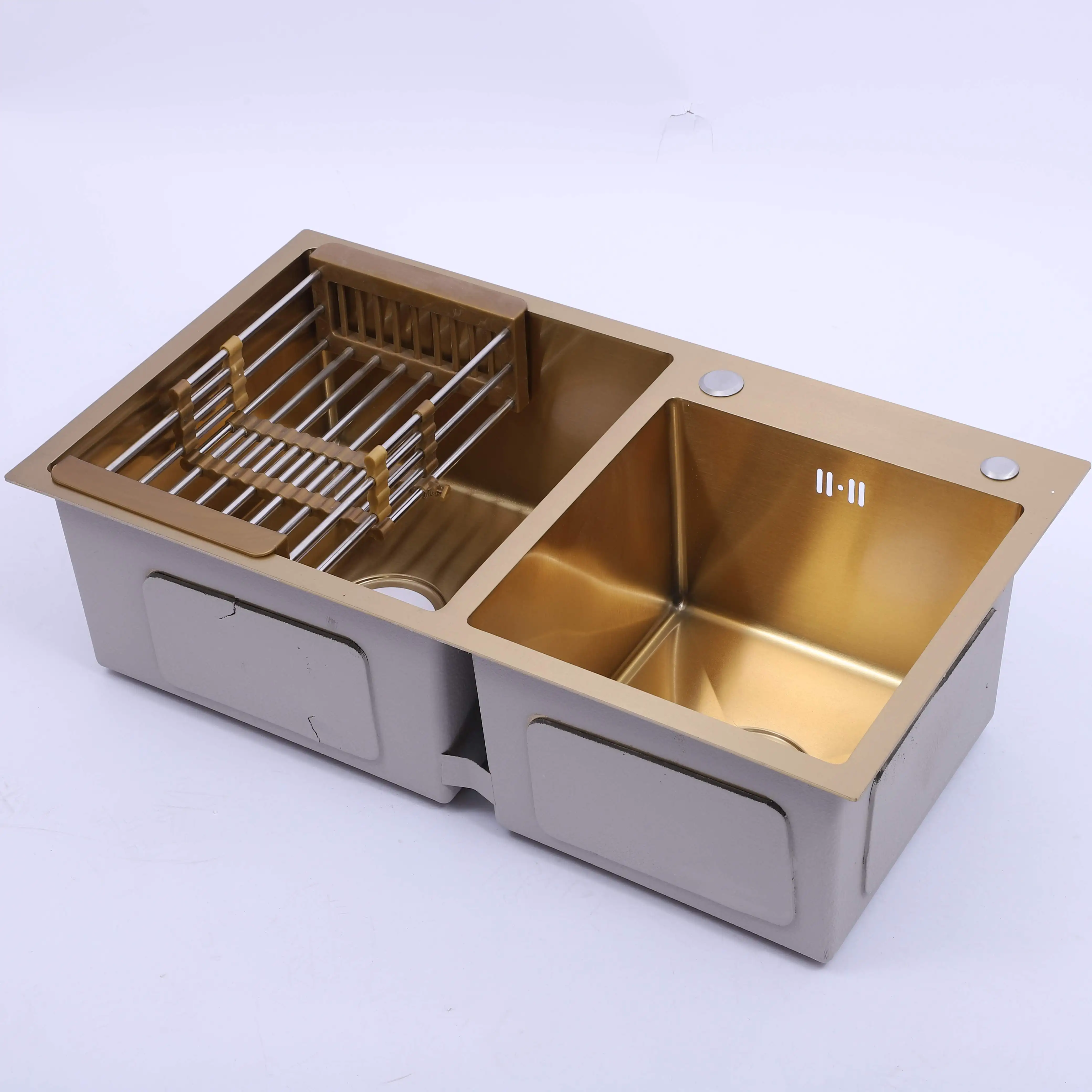 VONNIE  Cross Border Dish Washing Basin Kitchen Sink Gold Kitchen Sink Smart Sink Kitchen
