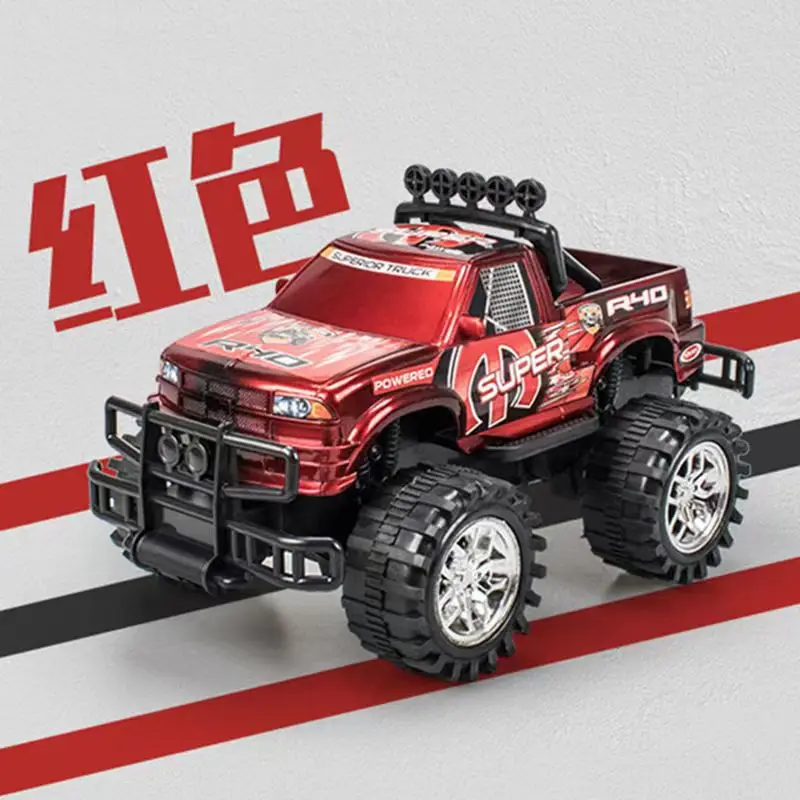 Kinder Große Trägheit Auto Junge Verkehrs Spielzeug Kreative Kunststoff Legierung Lkw Jeep Kühlen Off-Road Fahrzeug Geburtstag Geschenk Spielzeug railed/Autos