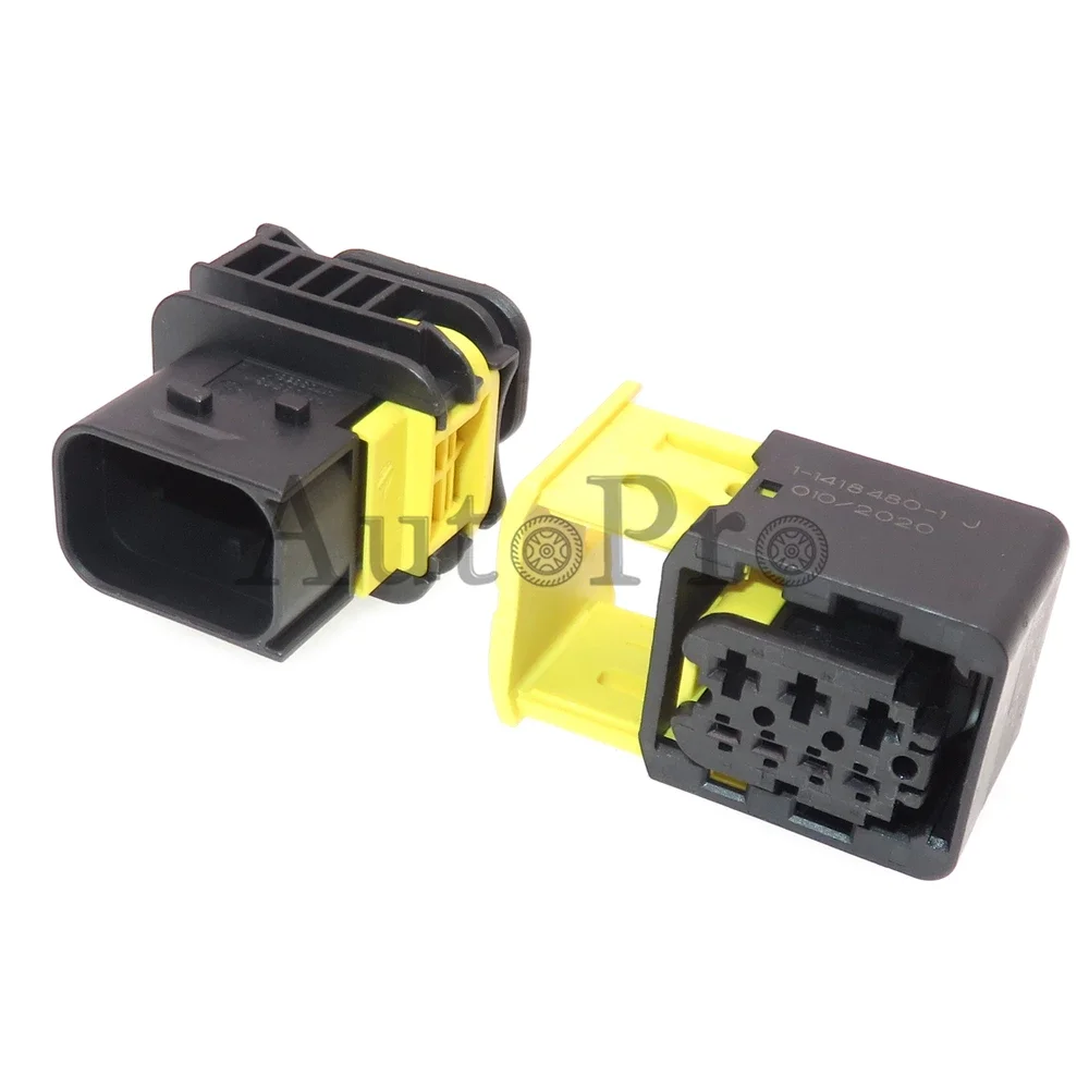 1 Set 7 Hole AC Assembly New Energy Car Electrical Socket Auto Composite Plug 1-1418480-1 1-1703648-1 1-1703856-1 0-1418395-2