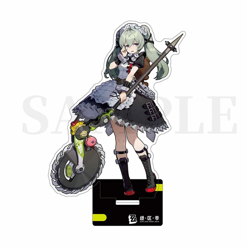 New Hot Game Zenless Zone Zero Nicole Demara Billy Kid Von Lycaon Acrylic Stand Model Plate Keychain Desk Decor Collection gift