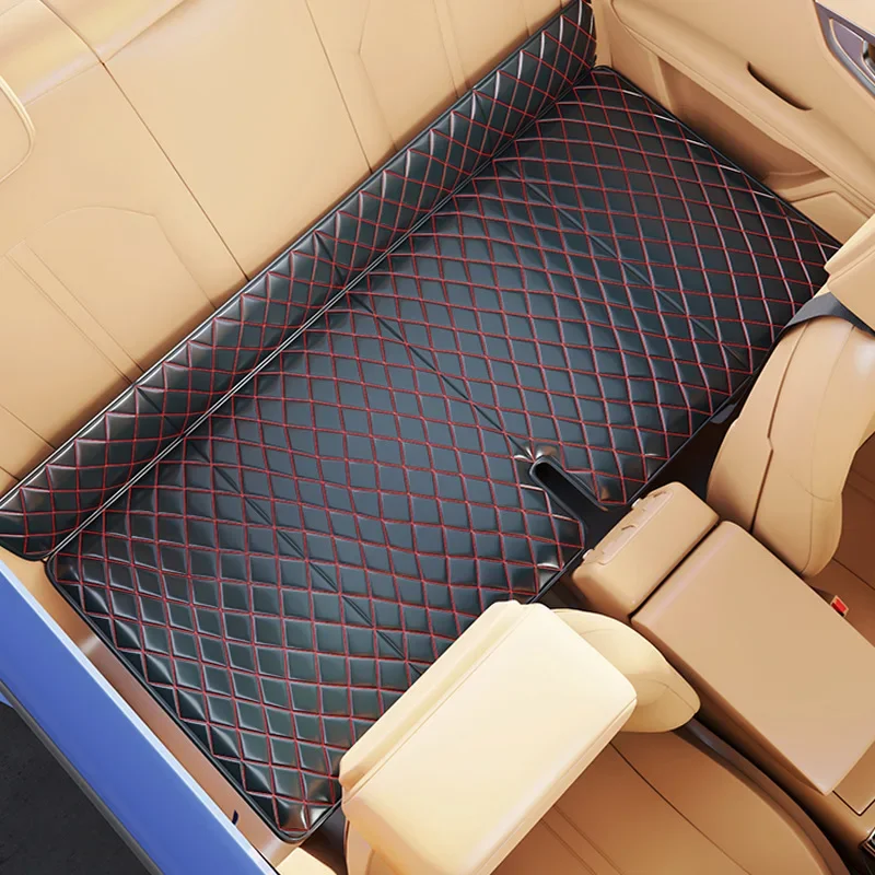 With Upgraded Rear Seats - Portable Waterproof SUV/truck Sleeping Mat, Warm Winter Camping Bed Thickened Car Rear Seat Mattress