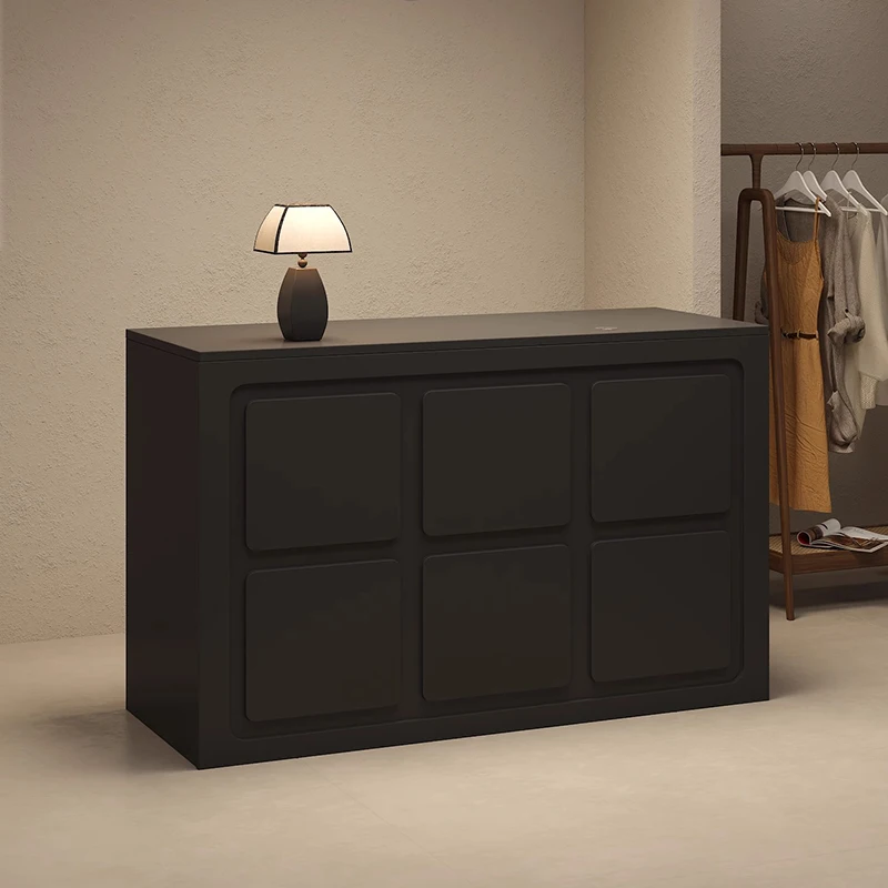 

Nordic ​ ​ Матовый кремовый стиль, коммерческая стойка регистрации, современная простая касса, салон, спа, бутик, офисная мебель FYRD ​ ​