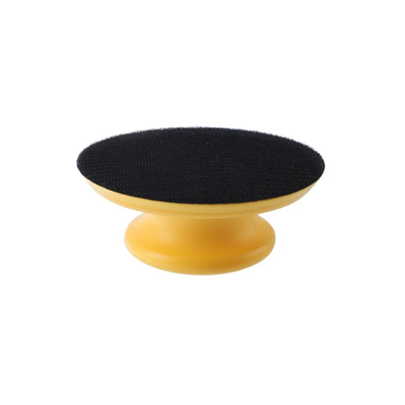 Hand-Held Grinding Wheel Rubber Elastic Disc Polishing Disc Flocking Sandpaper Sticky Disc Hand-Polished