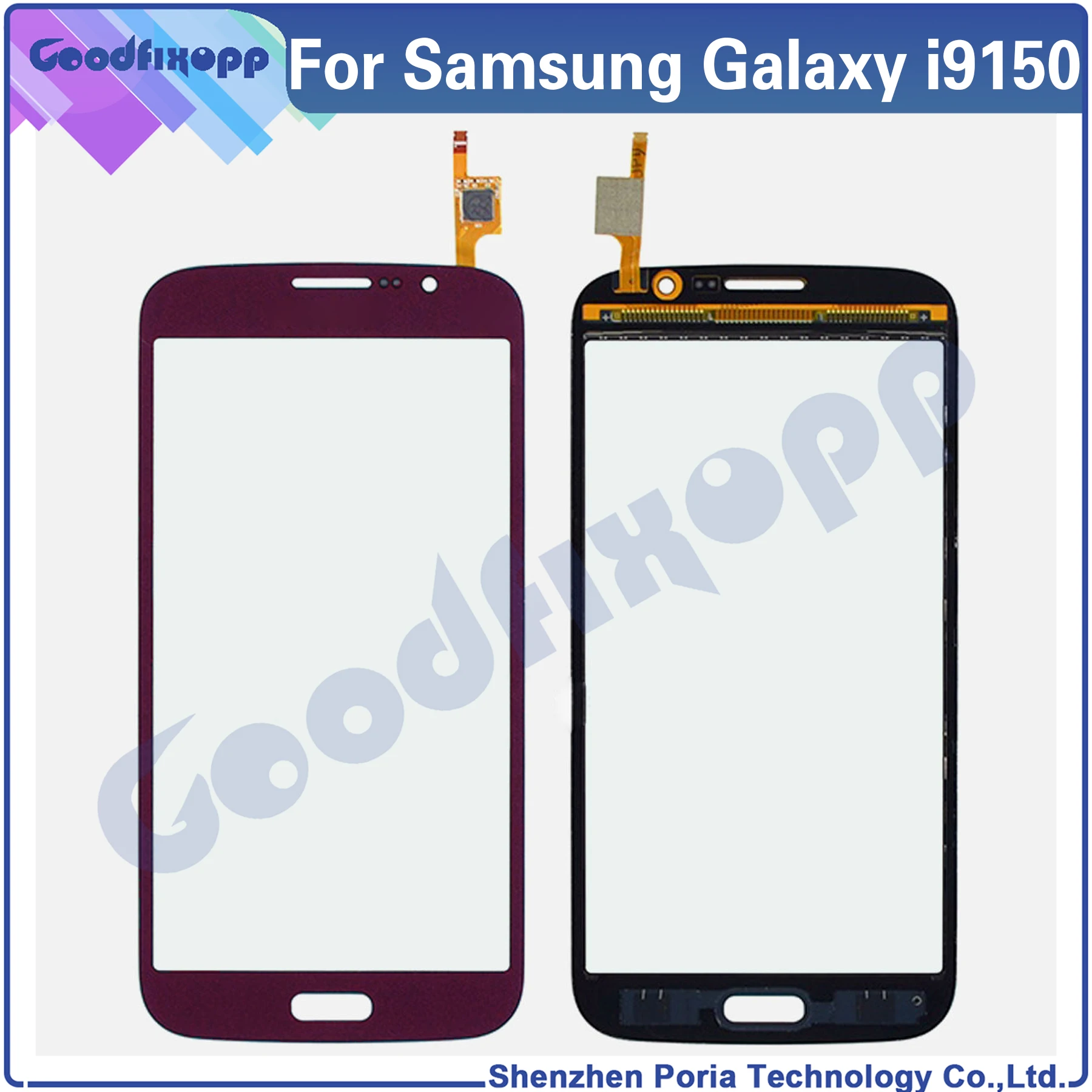 For Samsung Galaxy Mega 5.8 i9150 GT-i9150 GT-i9152 i9152 Touch Screen Digitizer Touch Panel Replacement Front Glass Lens Sensor