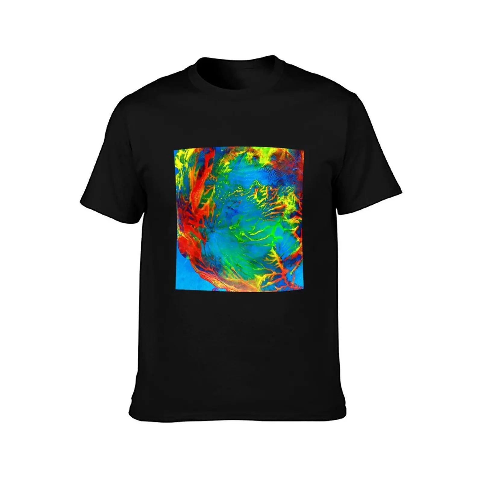 Earth-Wind and Fire Abstract Painting T-Shirt Holiday Party for Men T-Shirt