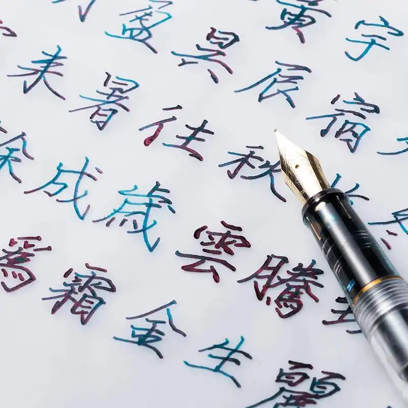 Ostrich Ink X Yunting Jointly Developed The First Bullet Of The City Series Sheen Color Ink Florence Emerald Cold Jade