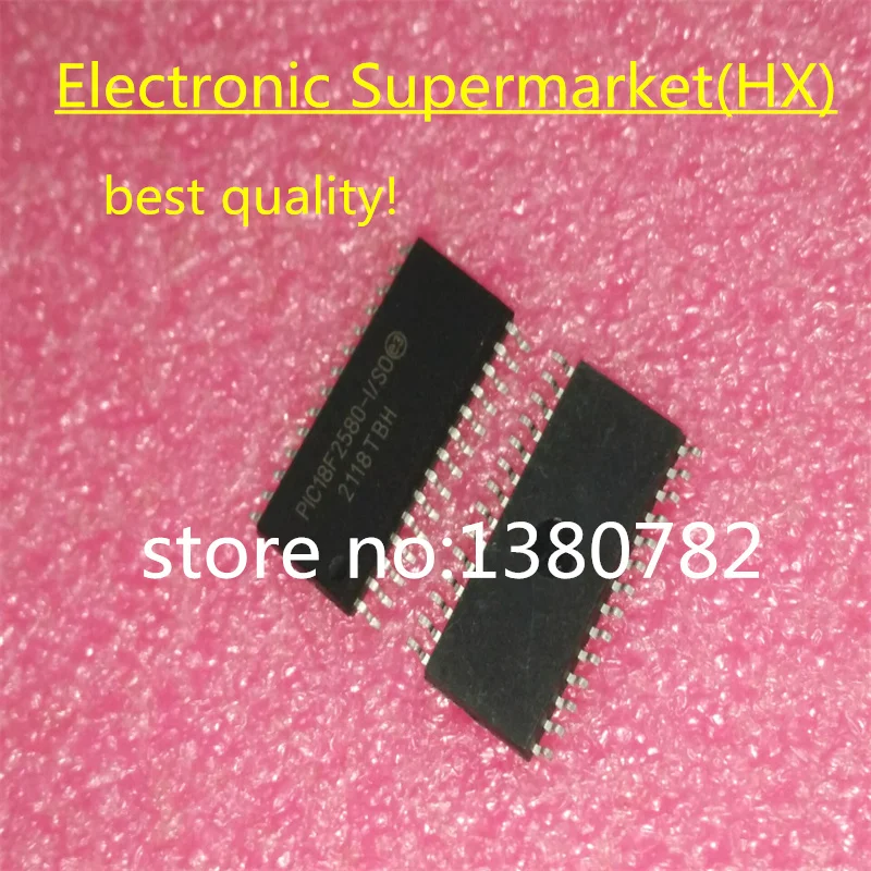 

Free shipping 5pcs/lot PIC18F2580-I/SO PIC18F2580 SOP-28 IC In stock!