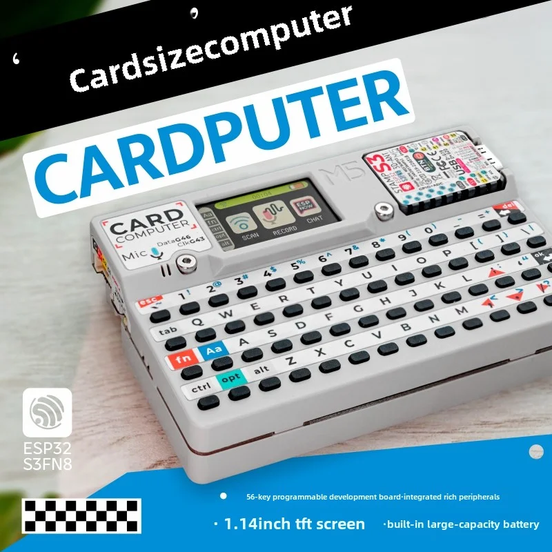 M5Stack Stamps3 56-Key Microcontroller Keyboard Card الكمبيوتر المواد البلاستيكية الالكترونيات الاستهلاكية