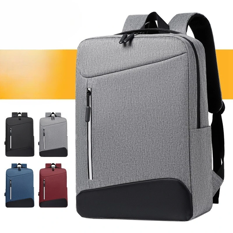 Business men's backpack simple travel women's backpack commuting light schoolbag waterproof computer storage bag
