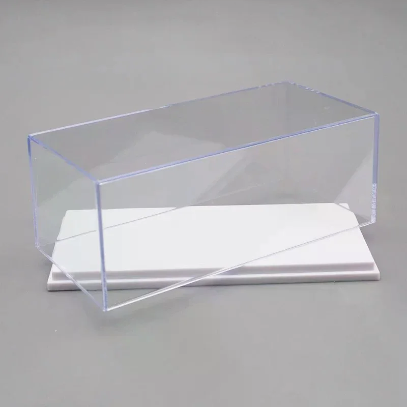 

1:87 Car Model Display Box Transparent Protective Case Acrylic Dust Hard Cover Storage Holder