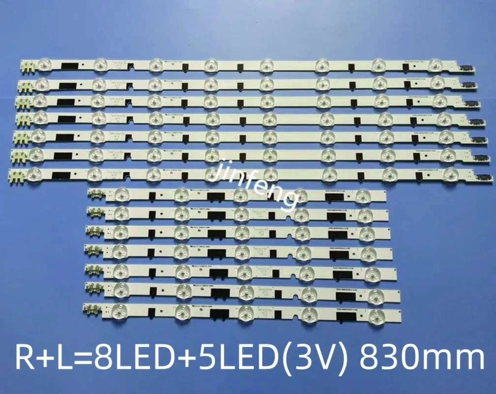 

832mm 14 Piece/Set LED Array Bars For Samsung UE40F6330AK UE40F6340SS 40 inches TV Backlight LED Strip Light Matrix Lamps Bands