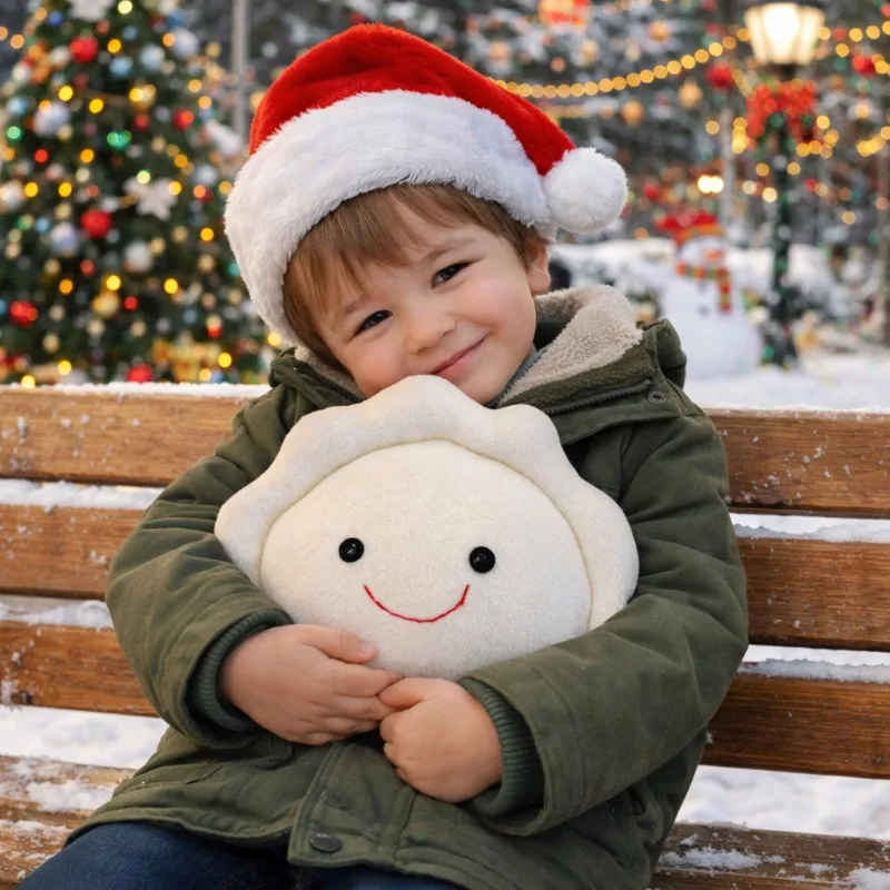 

Новинка 2026 года: коллекционная плюшевая кукла-пельмень для декора комнаты, игрушка, подарок на день рождения для детей, мягкая кукла, аниме-атрибутика