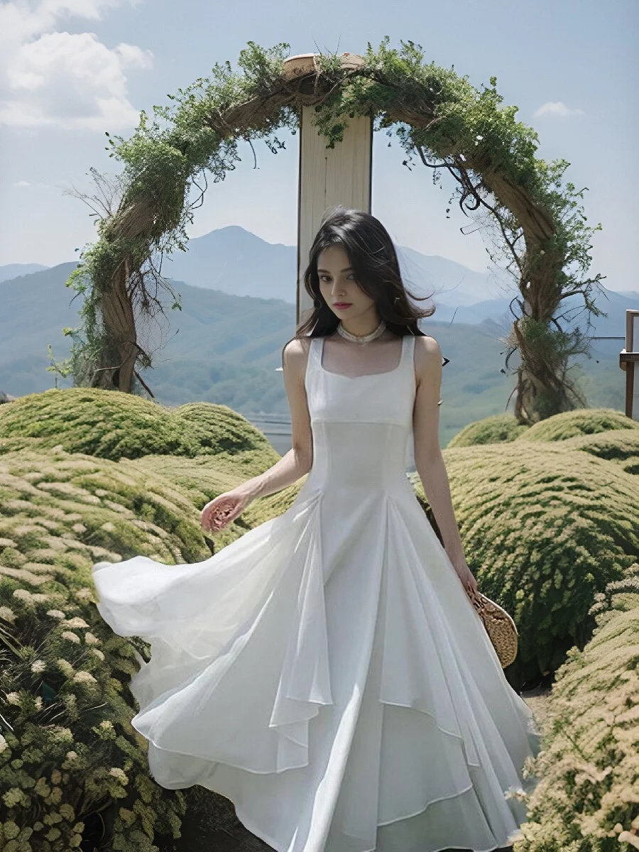 

Ele Sexy Bal Waist-Cinching Dr Host Ball Gown Luxury Sensation Beautiful Polyester Fiber A-Line Long Dr