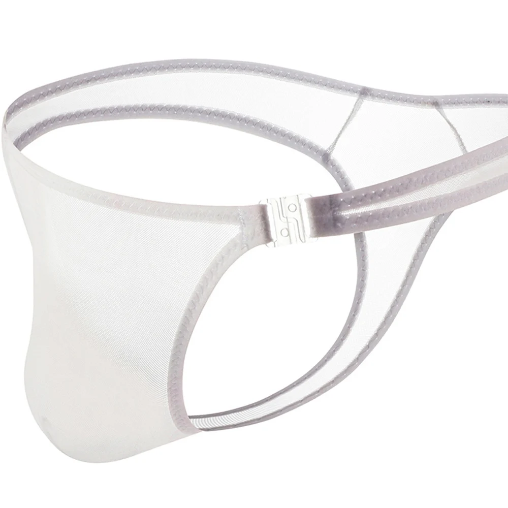 

Men's Low Rise Very Hot Lingerie Breathable Briefs Button Thongs Seamless Panties Knickers Underwear For Man Underpants Classic