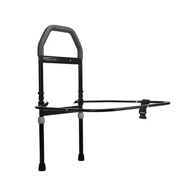 Bed rail with pocket and lamp Adjustable Heights Bed Rail Safety Assist Handle Bed Railing for Elderly