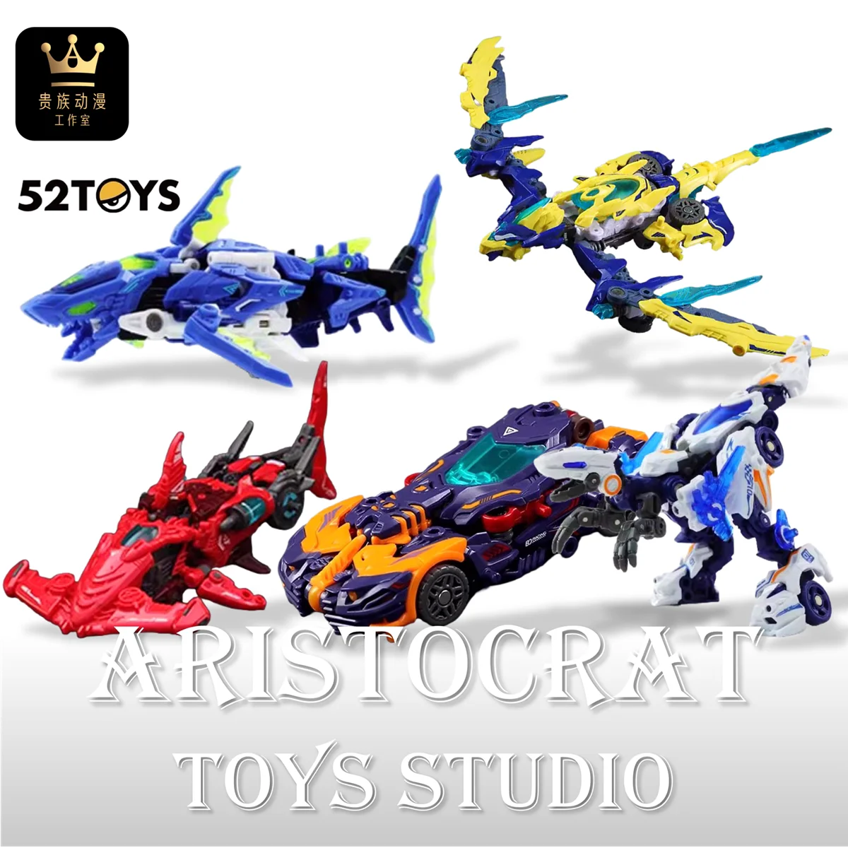 

52toys Original Model Origal Box Beastdrive Lightning Lizard Anime Action Figure Model Toy Gift Children Foam Box Packaging