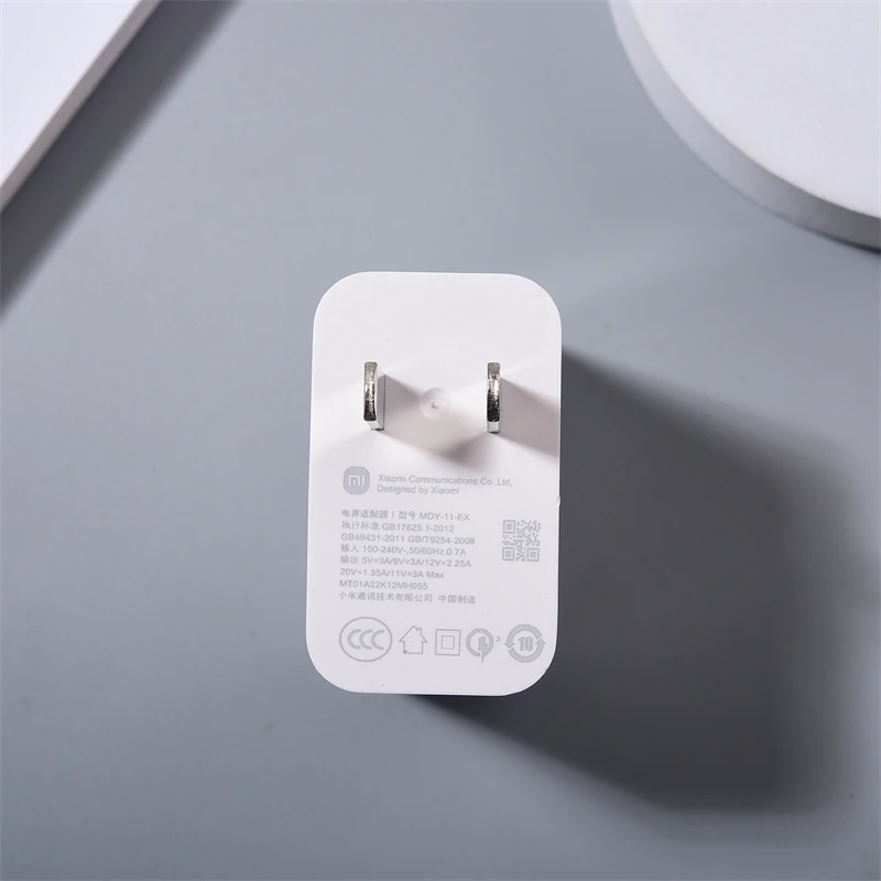 Xiaomi 33W Charger EU/US Fast Turbo Charge Wall Adapter For Mi 10 11 Redmi K50 K40 Pro Note11 Pro Max Poco +6A Type C Cable