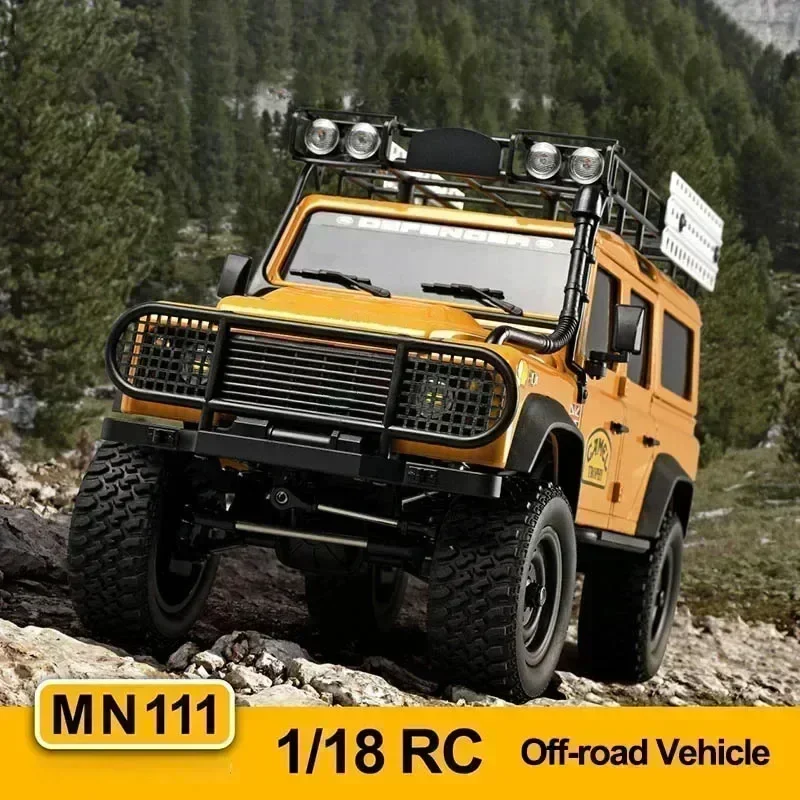 Mn111 Four-wheel Drive Climbing Rtr Version 1:18 Simulation Off-road Vehicle Model Climbing Rc Remote-controlled Car Toy