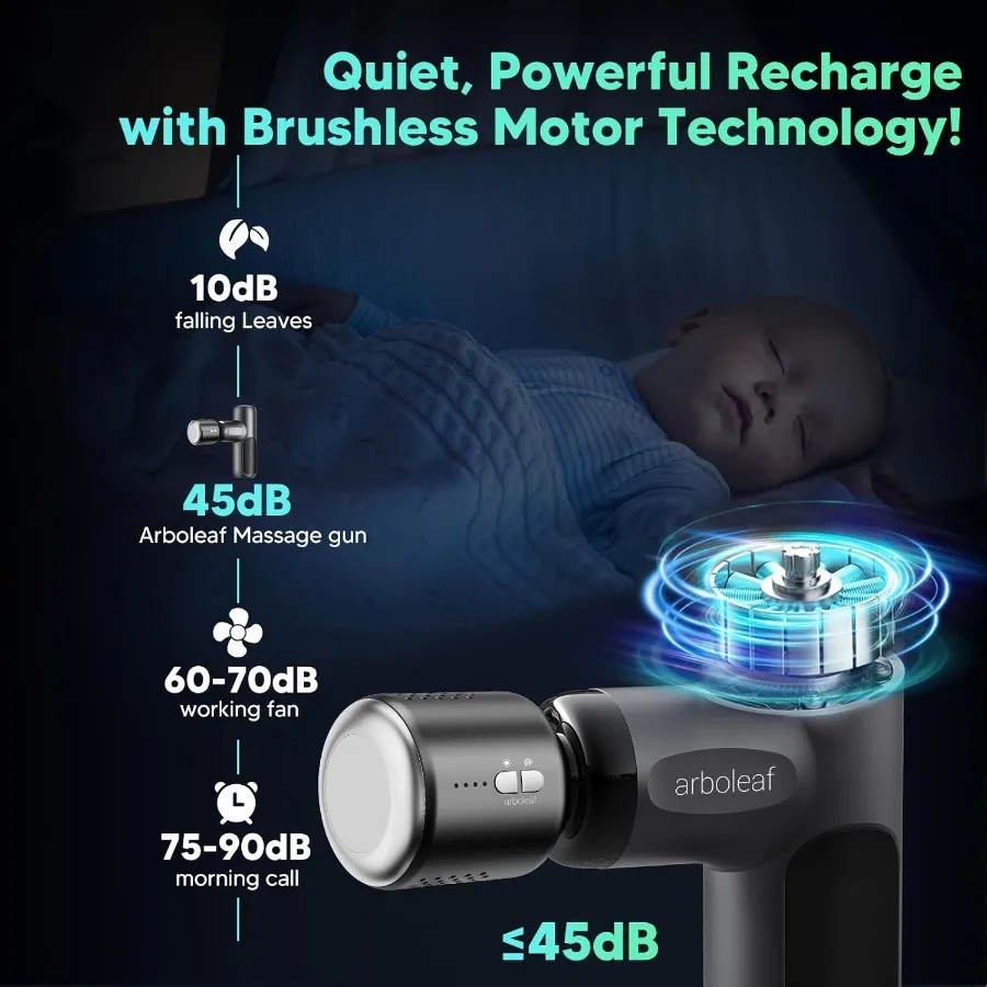 مسدس تدليك ثيرماكول صغير لتخفيف آلام الظهر: علاج قرع ساخن وبارد مع تصميم ساخن للسفر كتلة محمولة هادئة #5