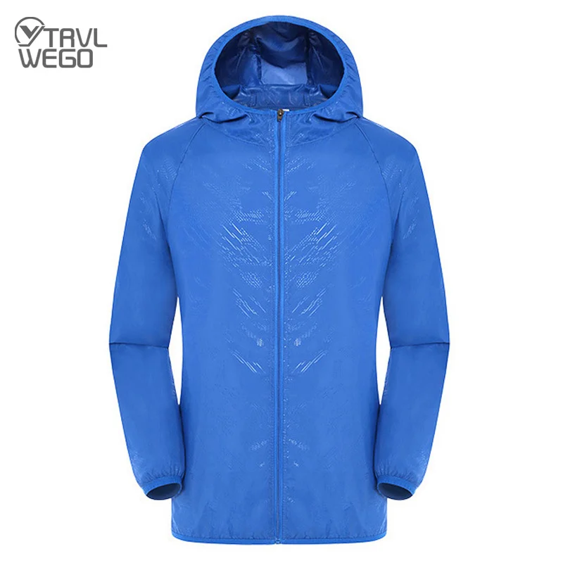 Imagem -02 - Outdoor Running Camping Hiking Bike Sport Jacket uv Prova Ultraleve Impermeável Windbreaker Light Rain Proof Coat