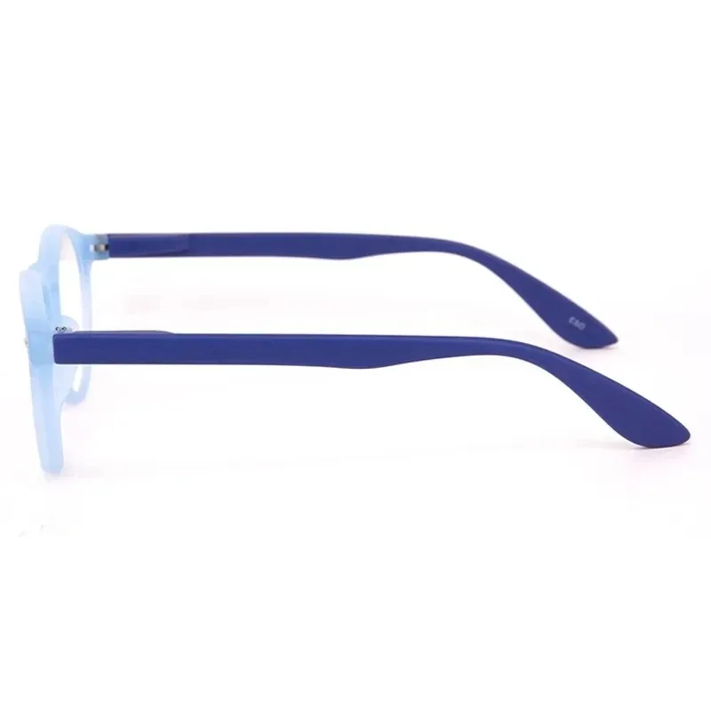 Modische Runde Brillen für Damen, Fake-Computerbrille für Herren, Vintage Runde Lesebrille, Brillengestell für Frauen +0 – Detail 8