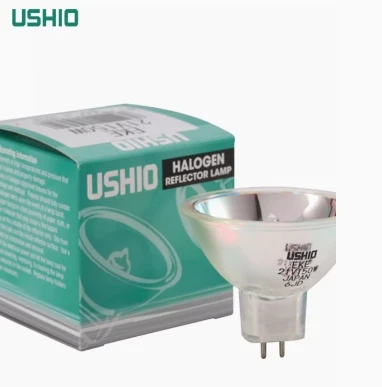 Original USHIO EKE 21V150W Optical Fiber Lighting bulb Microscope 21V 150W Cold Light Source Halogen Lamp Cup