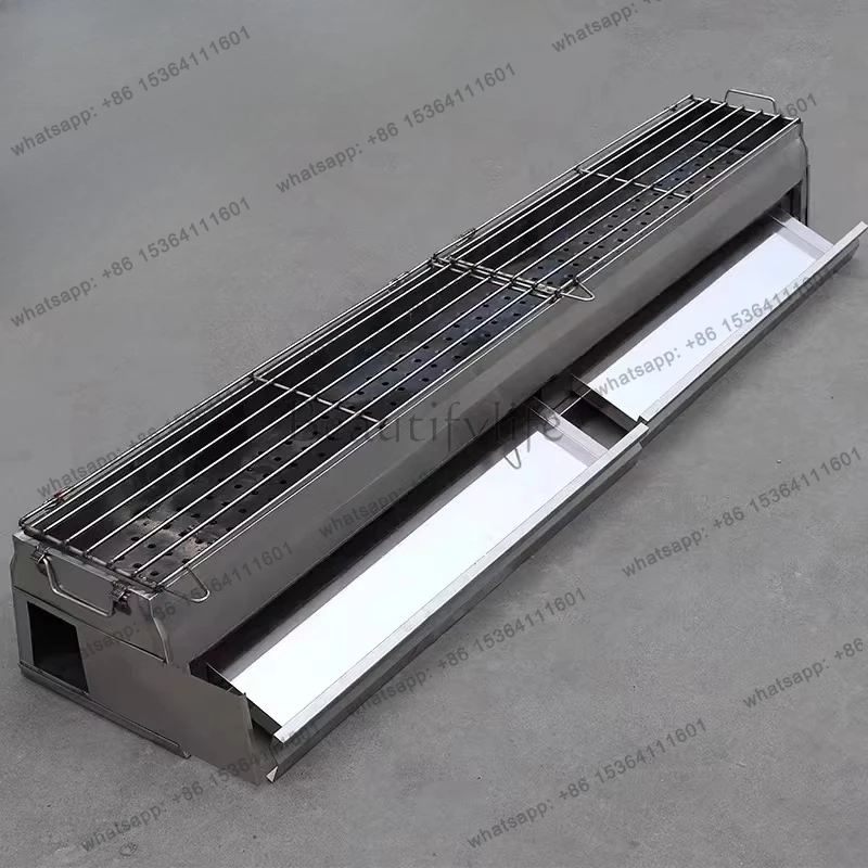 BBQ grill fume purifier charcoal environmental protection smokeless BBQ car commercial