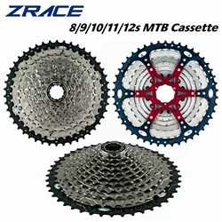 ZRACE Bicycle Cassette 8 9 10 11 12 Speed MTB bike freewheel 11-42T / 11-46T / 11-50T/11-52T for ALIVIO / DEORE / SLX / XT