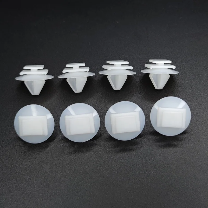 60pcs Front Bumper Door Trim Clips Car Product Fastener Auto Replacement For Renault 7701049270 Clio Megane Citroen Peugeot