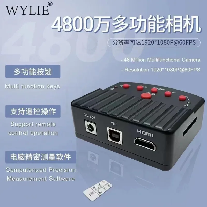 WYLIE HD 48 Megapixel Multifunction Camera HDMI+USB dual output Support remote controt operation 1920X1080P