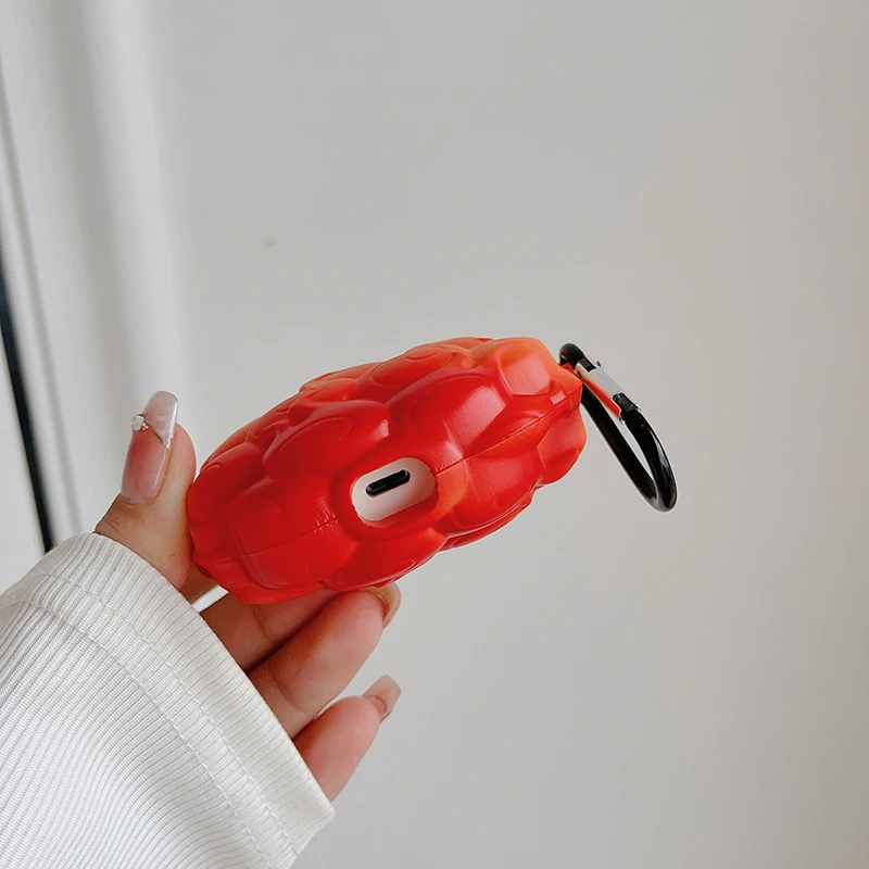 Funda Devil Fruit para Beats Studio Buds + Buds + Plus, funda protectora para auriculares, protección para Beats Solo Buds, dibujos animados