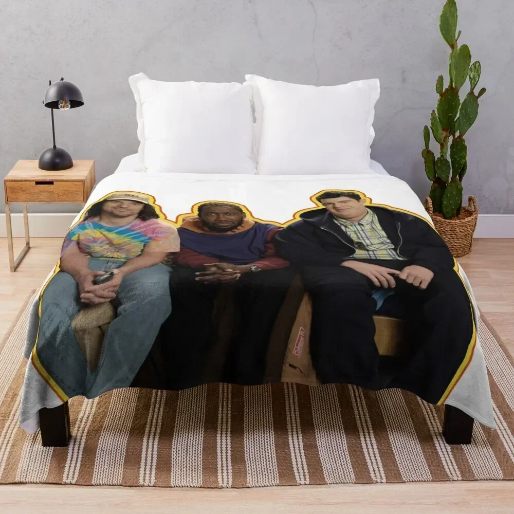 

The Crew Joke Girl Meme Iemdnoa art Throw Blanket Spring Fall Cozy Throw Blanket for Couch