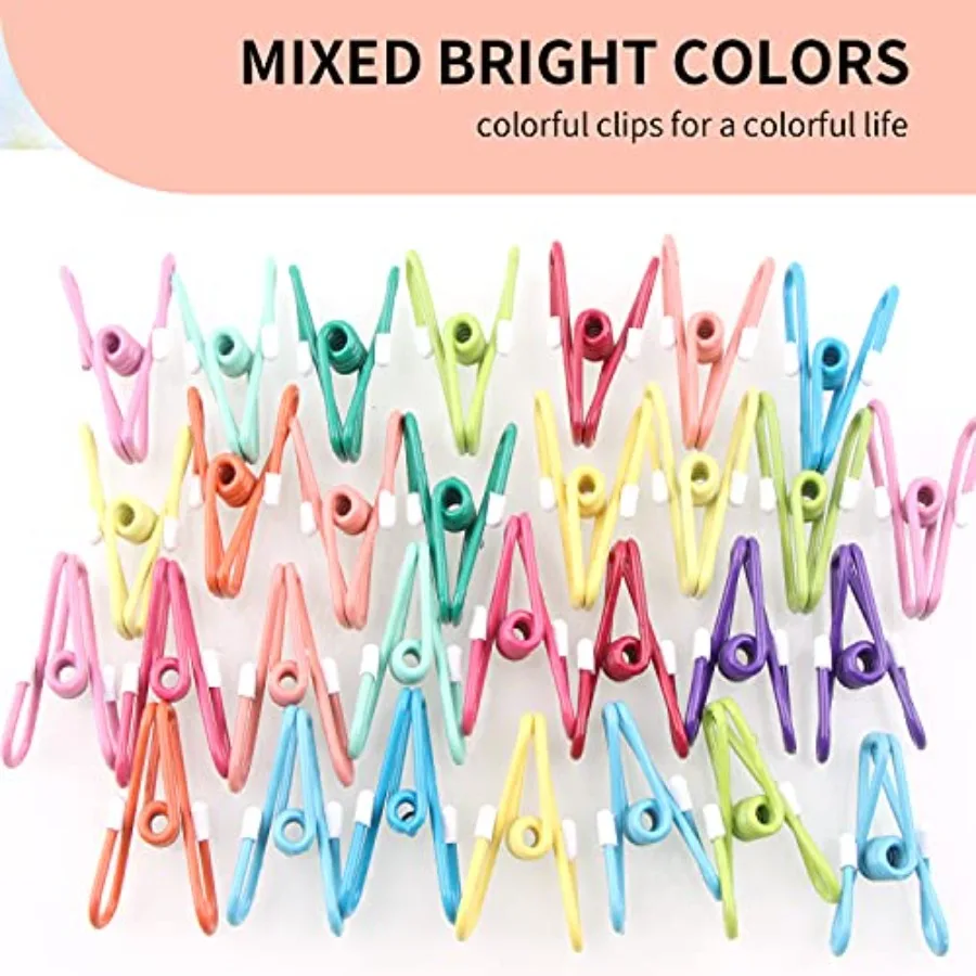 رقاقة Clips30PCS PVC المواد المغلفة تغليف المواد الغذائية كليب كليب حقيبة ClipsBag ClipsClips ل PackageChip ClipClothes دبابيس مختلط Col #6
