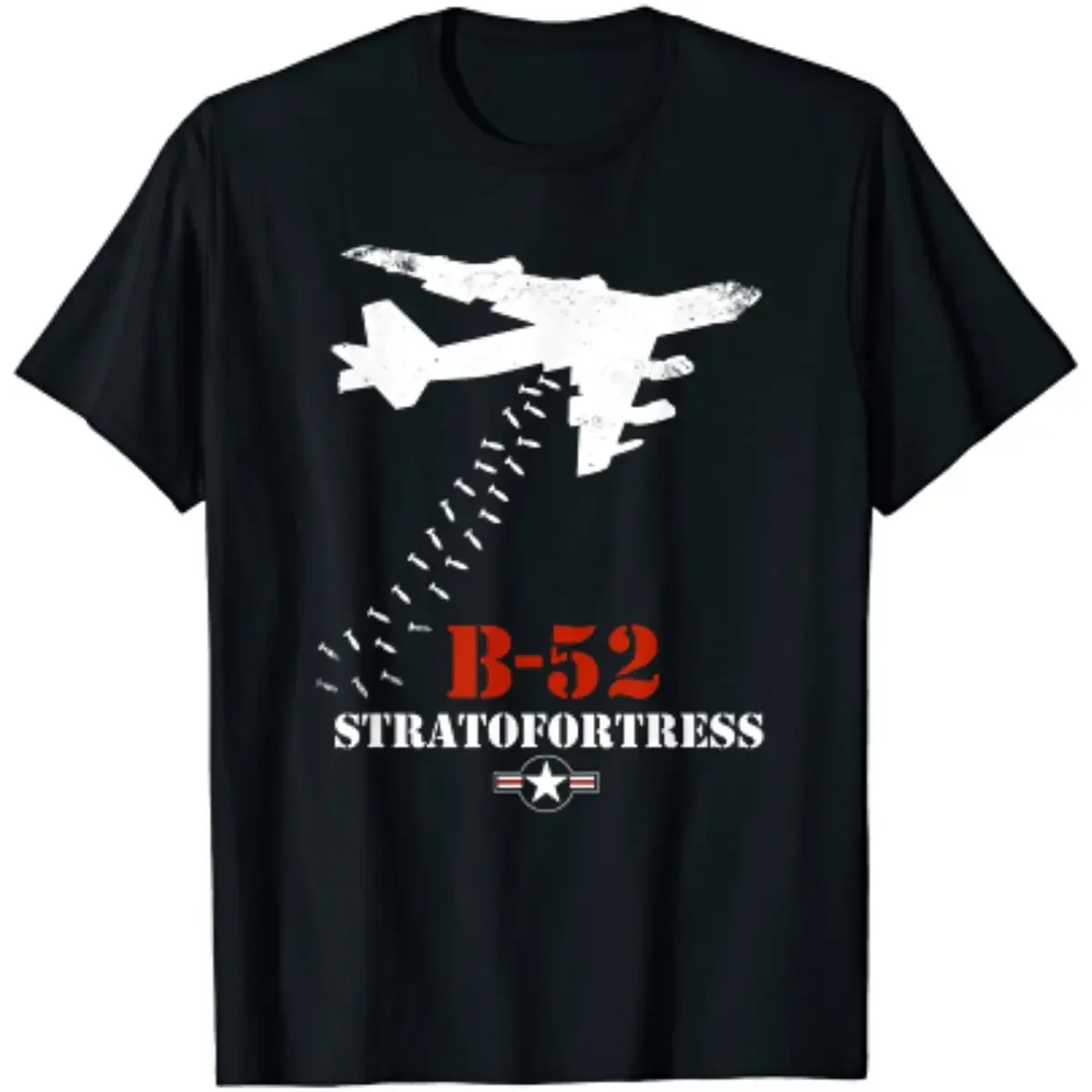 

US Air Force Military Aviation B-52 Stratofortress Bomber Men T-Shirt Short Sleeve Casual Cotton Boys T-Shirts
