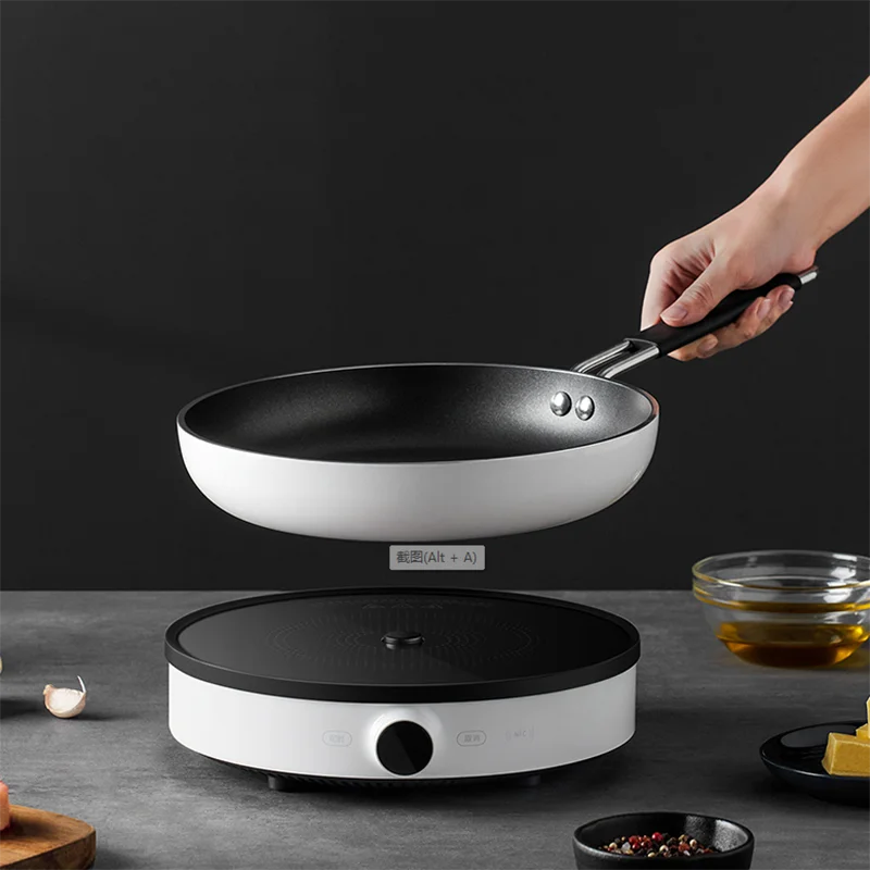 XIAOMI-cocina de inducción MIJIA 2 para el hogar, 2100W, 99 engranajes, potencia ajustable, baja potencia, calentamiento continuo, pantalla OLED