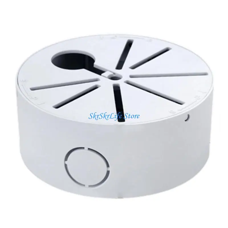 

E65E Compactly Security Camera Mount Junction Box Builts In Wire Hider For Clean Setup
